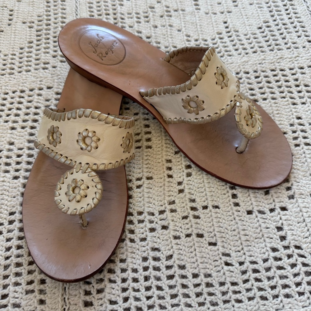 Jack Rogers Nantucket Whipstitch Sandals